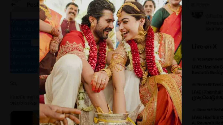 Virosh Wedding : నేను ఆమెను మిస్ అయ్యానన్న విజయ్.. నీ భార్యగా నేను.. నా భర్తను పరిచయం చేస్తున్నాను.. (Photos)