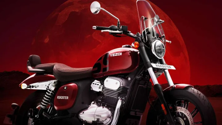 Yezdi Roadster Red Wolf