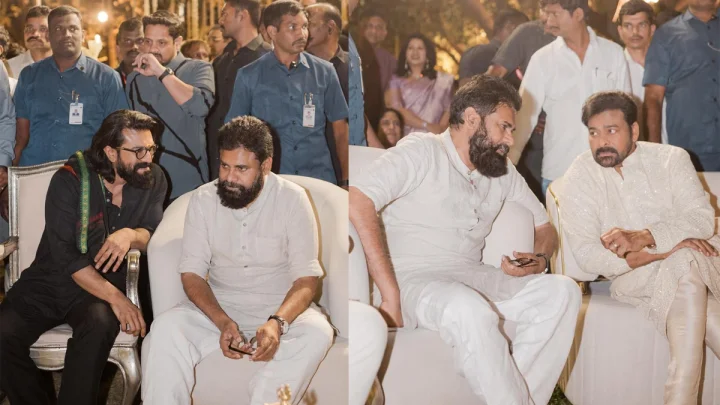 Ramcharan: పవన్ కళ్యాత్ తో చిరంజీవి, రామ్ చరణ్  మనోహరమైన దృశ్యం!