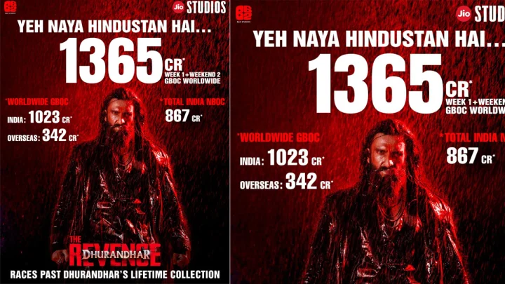 Dhurandhar sequel collections:: ధురందర్ ది రివెంజ్ 11 రోజుల్లోనే ₹1365 కోట్లను వసూలు చేసింది