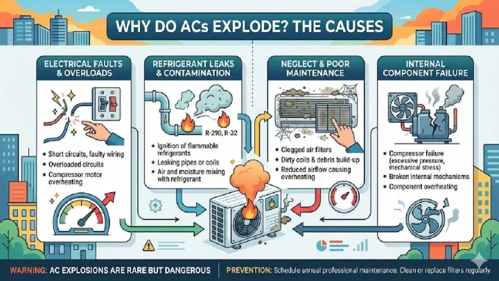 Why Do ACs Explode