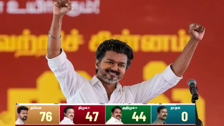తమిళనాడు అసెంబ్లీ ఎన్నికలు : అన్నాడీఎంకేకు చుక్కలు చూపిస్తున్న విజయ్ పార్టీ