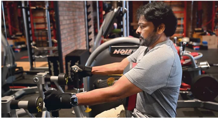 Mega158: మెగా158 కోసం  జిమ్ వర్కౌట్‌ను పంచుకున్న చిరంజీవి