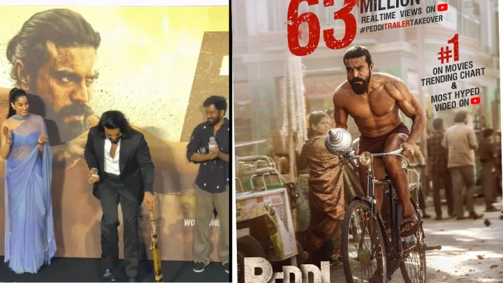 Peddi: రామ్ చరణ్ పెద్ది ట్రైలర్ కు అనూహ్యస్పందన - డాన్స్ కు ఫిదా