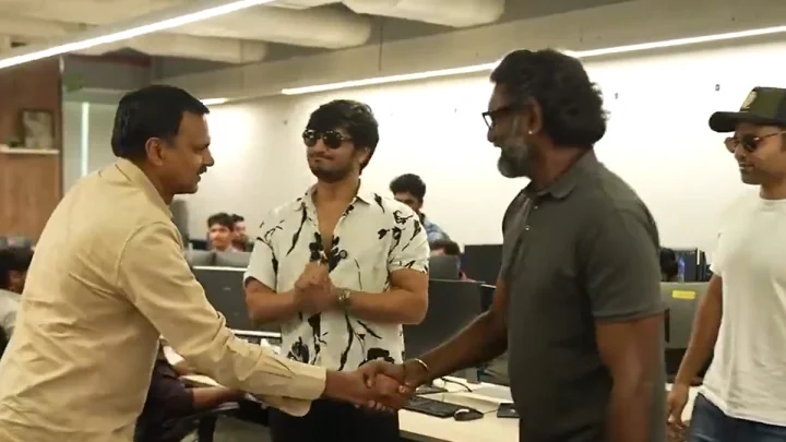 Nikhil: స్వయంభూ విఎఫ్.ఎక్స్. టెక్నీషియన్లను పర్యవేక్షించిన నిఖిల్, సెంథిల్