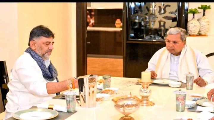కర్నాటక ముఖ్యమంత్రిగా డీకే శివకుమార్.. సాయంత్రం 4.05 గంటలకు ప్రమాణ స్వీకారం