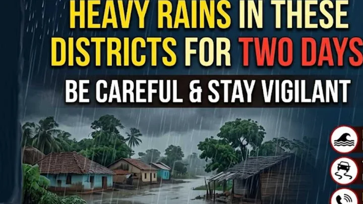 ఆంధ్ర ప్రజలకు హెచ్చరిక, ఆ జిల్లాల్లో రెండు రోజులు భారీ వర్షాలు, జాగ్రత్త