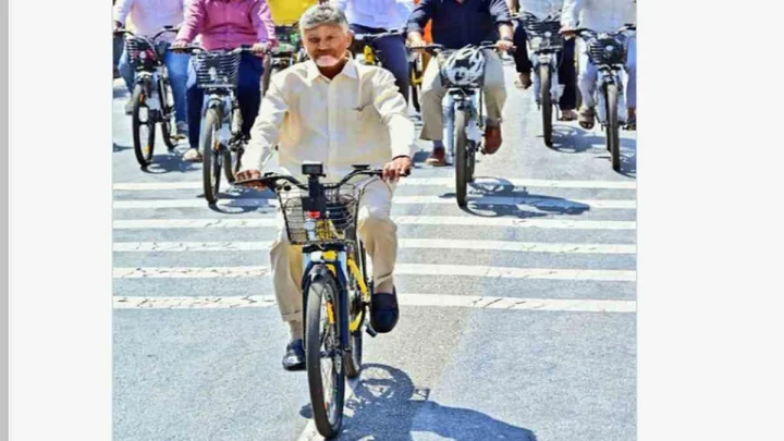 ప్రపంచ పర్యావరణ దినోత్సవం.. నేను సైకిల్ తొక్కుతాను.. బాబు పిలుపు