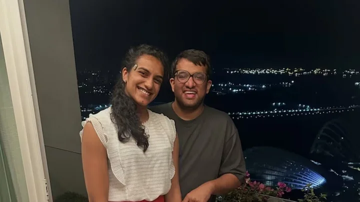 pv sindhu couple