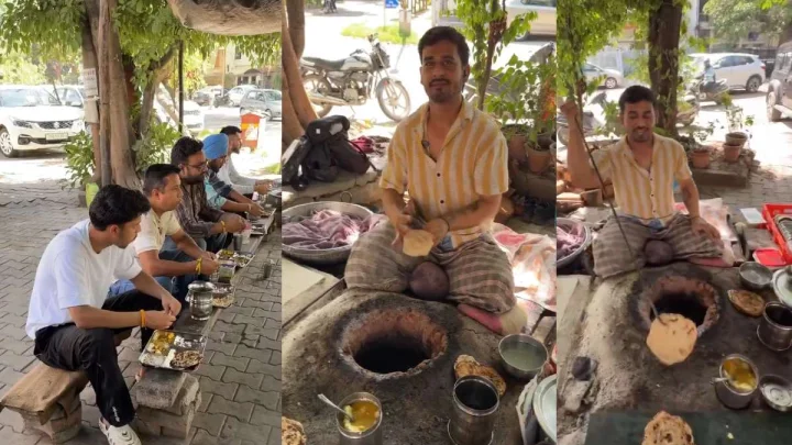 5 స్టార్ హోటల్ చెఫ్ పని వదిలేసి చెట్టు కింద ధాబా వంటకం, ఎందుకని?, వీడియో