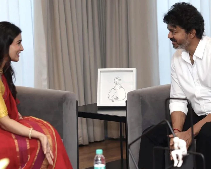 Samantha and Vijay: ముఖ్యమంత్రి విజయ్‌ను ప్రశంసించిన సమంత రూత్ ప్రభు