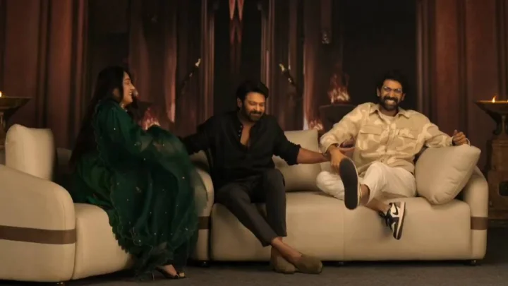 అనుష్క, ప్రభాస్, రానా ముగ్గరూ కలిసి బాహుబలి 3 వుంటుందని అనేశారు, వీడియో