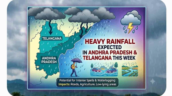 ఎల్ నినో ప్రభావం.. తెలుగు రాష్ట్రాల్లో ఏడు రోజుల్లో భారీ వర్షాలు