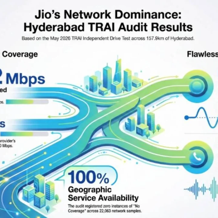 Jio Delivers Record Download Speeds in Hyderabad