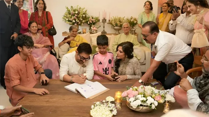 మరోమారు పెళ్లి చేసుకున్న బాలీవుడ్ నటుడు అమీర్ ఖాన్