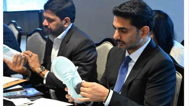 లీ చెయోంగ్‌ను కలిసిన నారా లోకేష్.. ఏపీలో పాదరక్షల తయారీ యూనిట్ వేగవంతం చేయాలి..