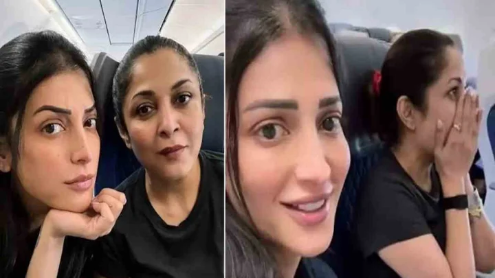 రమ్యకృష్ణ లంచ్ బాక్సును చూపెట్టిన శ్రుతి హాసన్  (video)