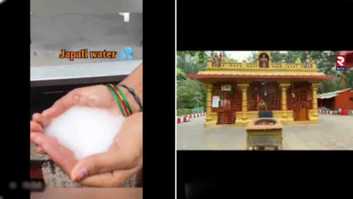 తిరుమల జపాలి వద్ద తెల్లగా వస్తున్న నీరు.. క్లారిటీ ఇచ్చిన టీటీడీ (video)
