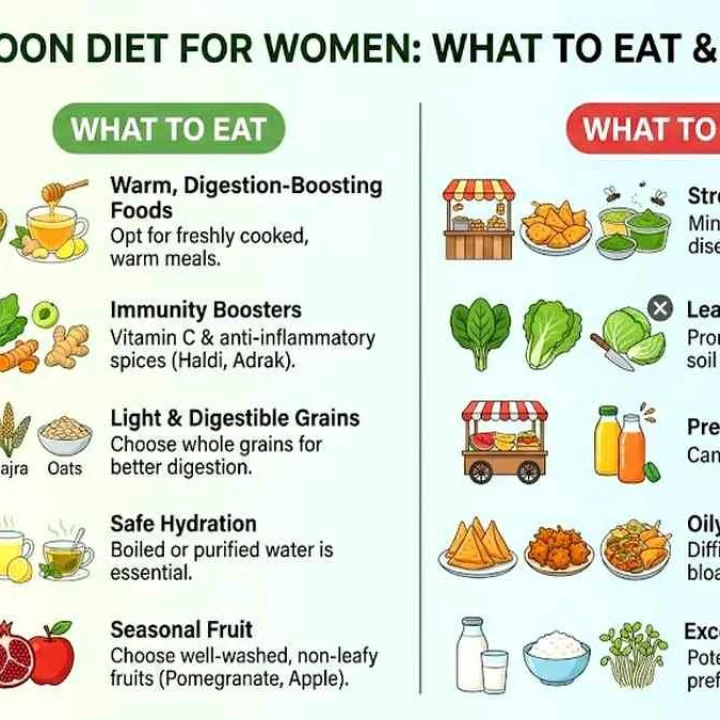 Monsoon Diet for Women