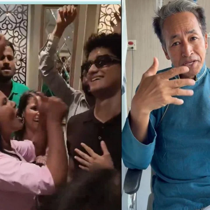 Sonam Wangchuk on Resignation Party