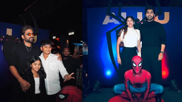 Allu Arjun : స్పైడర్-మ్యాన్: బ్రాండ్ న్యూ డే’ ప్రీమియర్ లో అల్లు అర్జున్ క్రేజ్