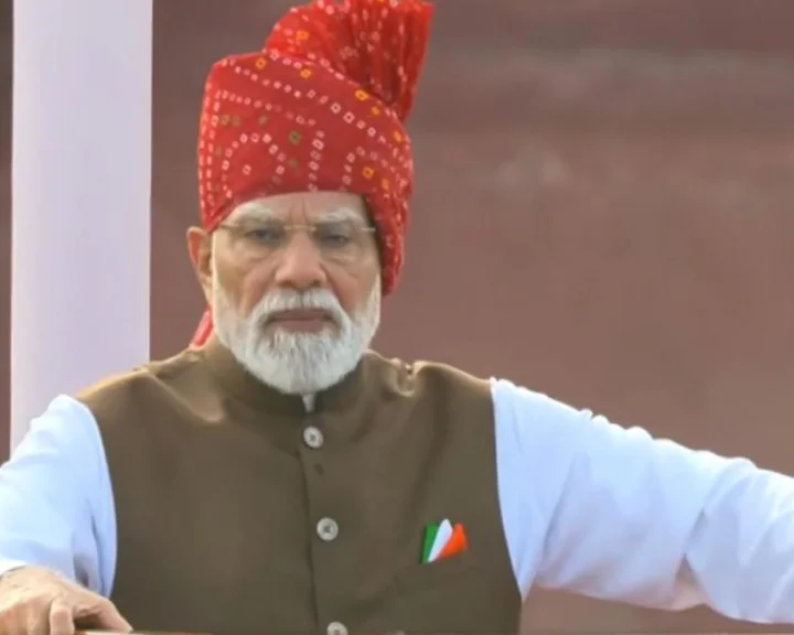 पंतप्रधान मोदींचे स्वातंत्र्य दिनाचे भाषण