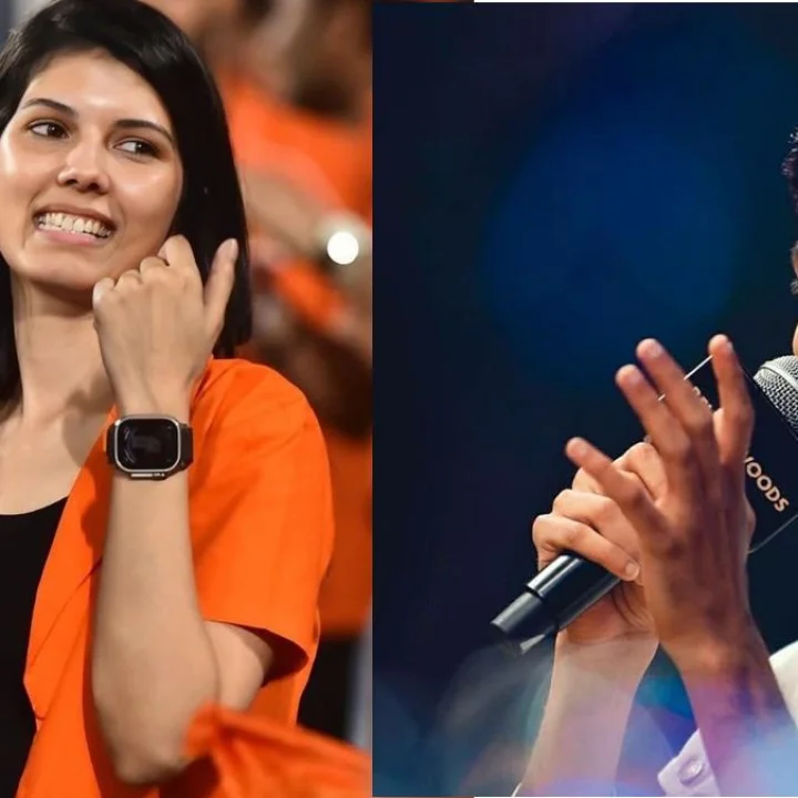 Anirudh and Kavya Maran