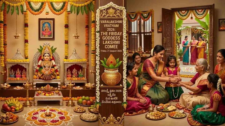 Varalakshmi Vratham 2026: వరలక్ష్మీ వ్రతం ఆచరిస్తున్నారా? బ్రహ్మముహూర్తంలో..?