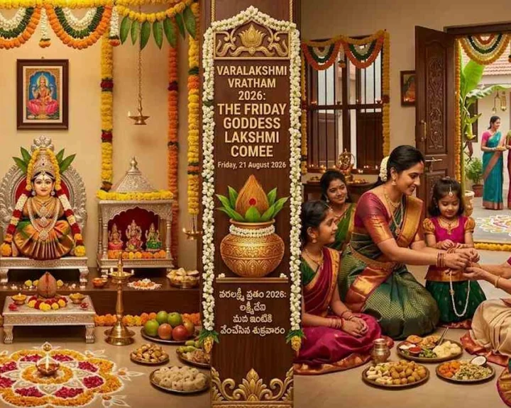 Varalakshmi Vratham 2026: వరలక్ష్మీ వ్రతం ఆచరిస్తున్నారా? బ్రహ్మముహూర్తంలో..?