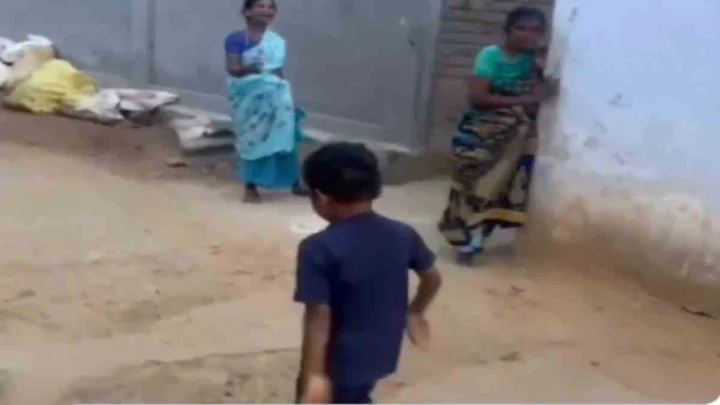 సరైన పేపర్స్ లేకుండా బండిని నడుపుతున్న తండ్రిని పట్టిచ్చిన బుడతడు (video)