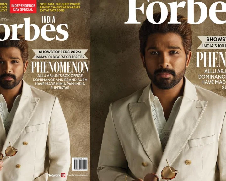 Allu Arjun Forbes India:  ఫోర్బ్స్ ఇండియా షో స్టాప‌ర్స్‌ 2026 ఎడిషన్ కవర్‌పై  అల్లు అర్జున్