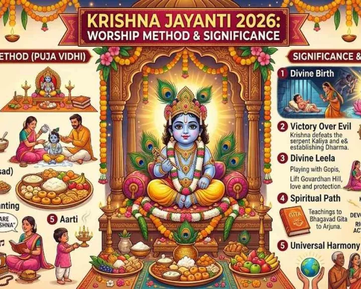 krishna Jayanti 2026 worship: శ్రీ కృష్ణుని జయంతి రోజున ఈ ఐదు విషయాలు పాటిస్తే...?