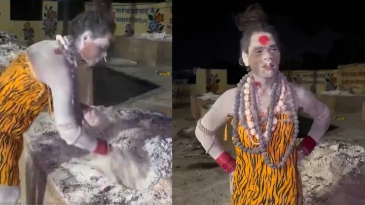 ఉజ్జయిని శ్మశానంలో లేడీ అఘోరి అరాచకాలు, అరెస్ట్ చేసిన పోలీసులు