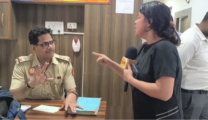 సీఎంను ప్రశ్నించేందుకు యత్నం : మహిళా జర్నలిస్ట్‌ను చితక్కొట్టిన ఢిల్లీ పోలీసులు (వీడియో)