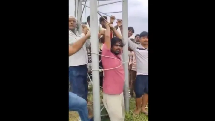 ఒక్కరోజు బిల్లు కట్టకపోయినా కట్ చేస్తున్నారుగా, కనెక్టివిటీ సరిగా లేదని జియో టెక్నీషియన్‌ని కట్టేసారు, వీడియో