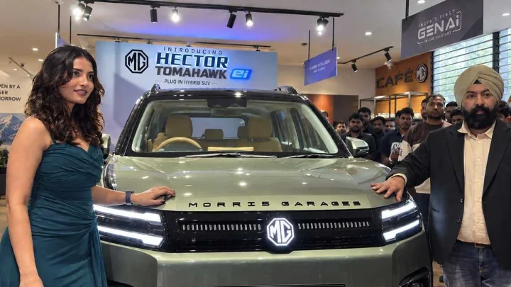జేఎస్‌డబ్ల్యూ ఎంజీ మోటార్ ఇండియా నుంచి హెక్టర్ టొమాహాక్ EV విడుదల