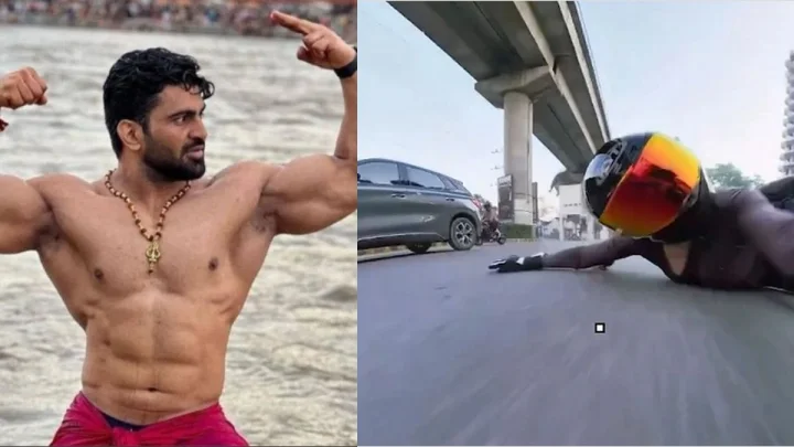 బాడీ బిల్డర్‌నని అహంకారమా? మహిళా బైకర్‌ను ఢీకొట్టిన నిందితుడు అరెస్ట్