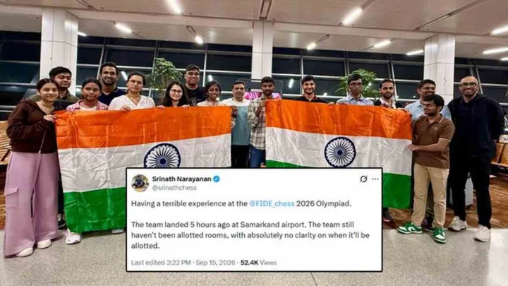 Chess Olympiad: భారత ఆటగాళ్లకు దొరకని హోటల్ గదులు.... ఐదు గంటలు వేచి వున్నాం..