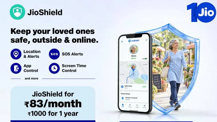 JioShield లొకేషన్ ట్రాకింగ్ నుంచి SOS అలర్ట్‌ల వరకు.. పిల్లలు, వృద్ధుల భద్రత కోసం జియోషీల్డ్