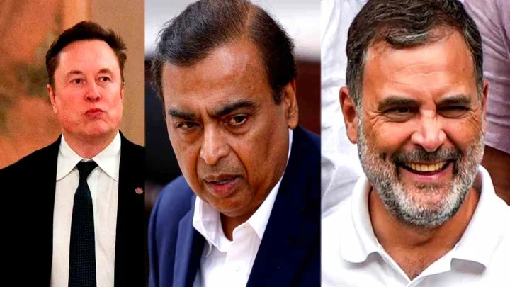 అంబానీనే భారతదేశానికి అసలైన బాసా? ఎలన్ మస్క్ ప్రశ్న.. రాహుల్ ఏమన్నారంటే?