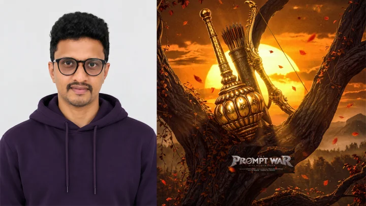 పురాణాలు, ఏఐ టెక్నాలజీతో ది ప్రాంప్ట్ వార్-రైజ్ ఆఫ్ మహావీర్ ప్రకటన