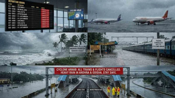 Cyclone Arnab LIVE Updates: લૈંડફૉલ પછી ચક્રવાતી વાવાઝોડુ અર્નબ એ રૌદ્ર રૂપ ઘર્યુ, અનેક રાજ્યોમાં આંઘી વાવાઝોડા સાથે ભરપૂર વરસાદ